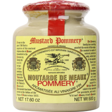 POMMERY Moutarde de Meaux 500g (Pack of 12)