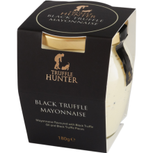 TRUFFLE HUNTER Black Truffle Mayonnaise 180g (Pack of 6)