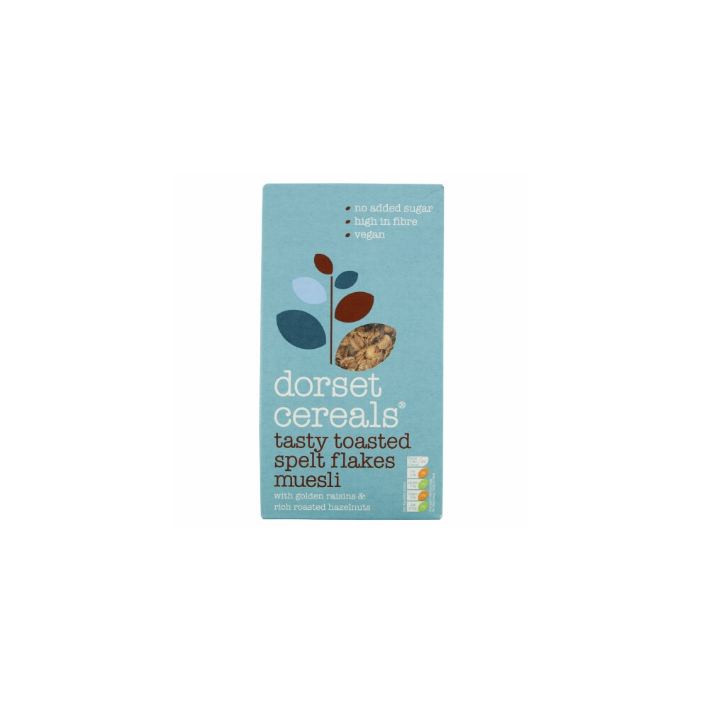 Dorset Cereal Dorset Cereals Tasty Toasted Spelt Flakes Muesli 570G (Pack Of 5)