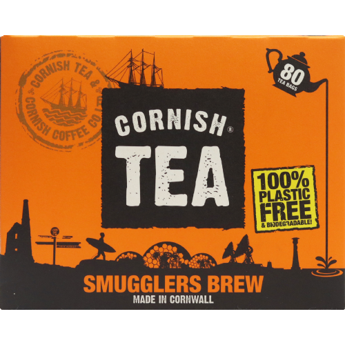 CORNISH TEA CO. Smugglers Brew 80 Teabags (Pack of 12)