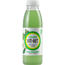 VITHIT Lean & Green - Apple & Elderflower 500ml (Pack of 12)