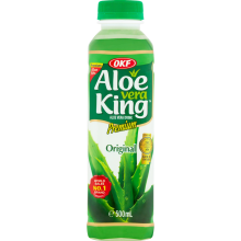 OKF Aloe King - Natural Aloe Vera Drink 500ml (Pack of 20)