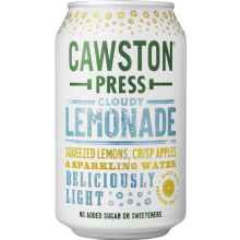 CAWSTON PRESS Sparkling Cloudy Lemonade - Can 330ml (Pack of 24)