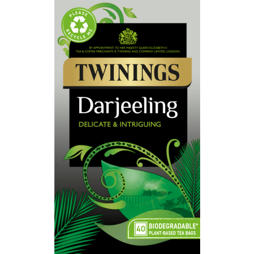 Twinings TWININGS Darjeeling Teabags 40's (Pack of 4)