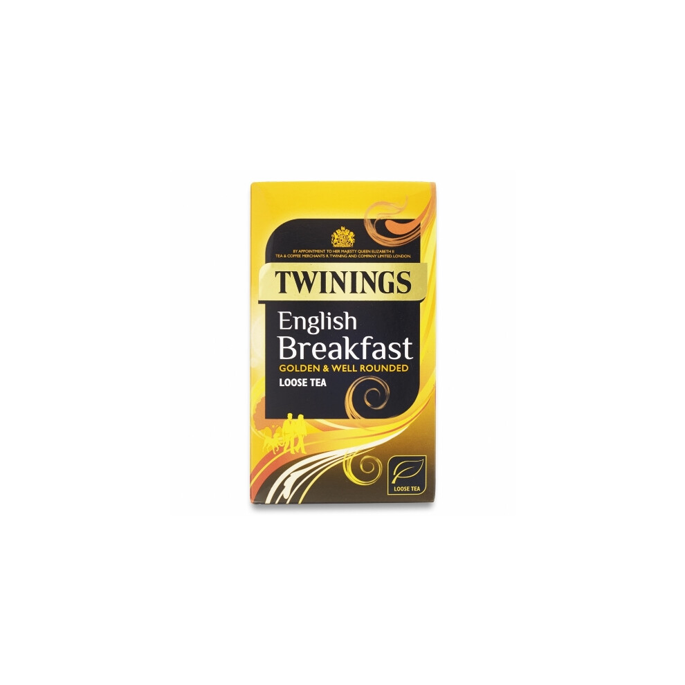 TWININGS English Breakfast Loose Tea 125g (Pack of 4)