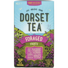 DORSET TEA Foraged Fruits - 20 Sachets (Pack of 4)
