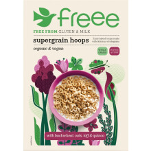 DOVES FARM Freee - Supergrain Hoops 300g (Pack of 5)