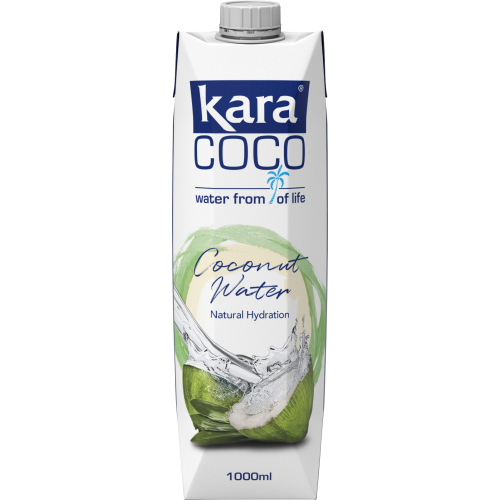 KARA COCO Coconut Water 1L (Pack of 6)