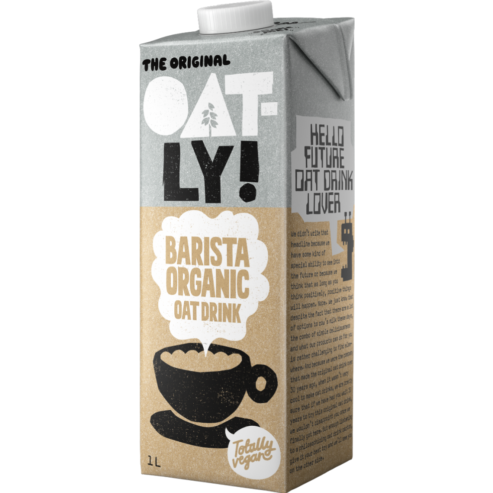 OATLY! Oat Drink - Barista Organic 1L (Pack of 6)