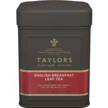 Taylors of Harrogate English Breakfast Leaf Tea Caddy 125g