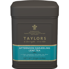 Taylors of Harrogate Afternoon Darjeeling Leaf Tea Caddy 125g