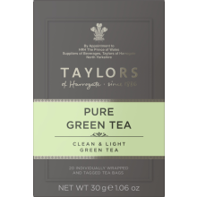 Taylors of Harrogate Pure Green Tea Bags 30g