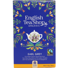 ENGLISH TEA SHOP 20 Earl Grey Sachets 45g (Pack of 6)