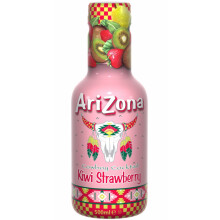 ARIZONA Cowboy Cocktail Kiwi Strawberry - PET 500ml (Pack of 6)