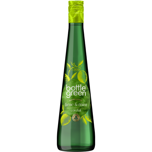 BOTTLEGREEN Lime & Mint Cordial 500ml (Pack of 6)