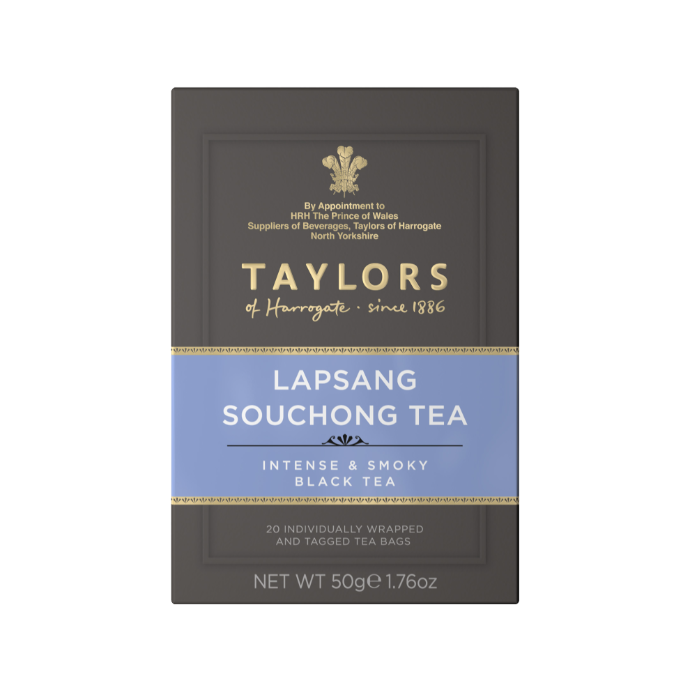 Taylors Lapsang Souchong Tea - 20 Teabags 50G (Pack Of 6)