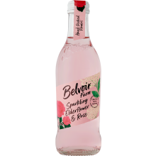 BELVOIR Sparkling Elderflower & Rose 25cl (Pack of 12)