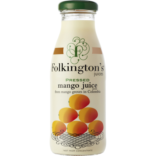 FOLKINGTON'S Pressed Mango Juice Drink 250ml (Pack of 12)