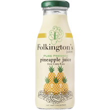 FOLKINGTON'S Pineapple Juice 250ml (Pack of 12)