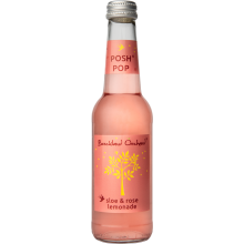 BRECKLAND ORCHARD Posh Pop - Sloe & Rose Lemonade 275ml (Pack of 12)