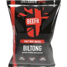 BEEFIT Red Hot Chilli Biltong 30g (Pack of 12)