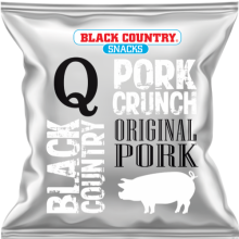 BLACK COUNTRY SNACKS Traditional Pork Crunch 30g (Pack of 15)