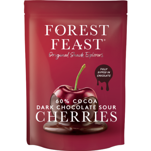Forest Feast Sour Cherry with Belgian Dark Chocolate 60% 120g