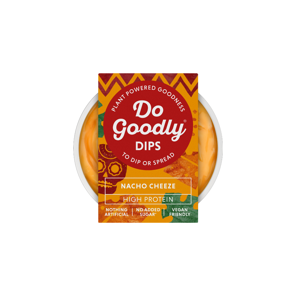 DO GOODLY DIPS Nacho Cheeze 150g (Pack of 6)