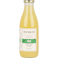 DUSKIN Single Variety English Apple Juice - Cox (Medium) 1L (Pack of 6)