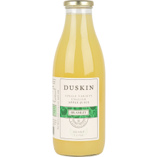 DUSKIN Single Variety English Apple Juice Bramley (Sharp) 1L (Pack of 6)