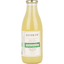 DUSKIN English Apple Juice - Golden Delicious (Sweet) 1L (Pack of 6)