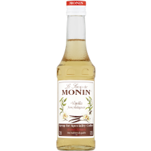 MONIN Vanilla Syrup 25cl (Pack of 6)