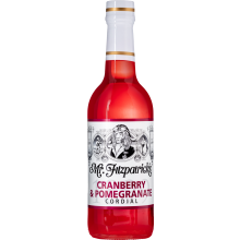 MR FITZPATRICK'S Cranberry & Pomegranate Cordial 500ml (Pack of 6)
