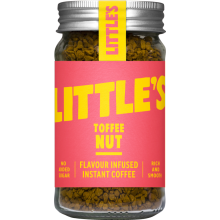 LITTLE'S Toffee Nut Flavour Instant Coffee 50g (Pack of 6)