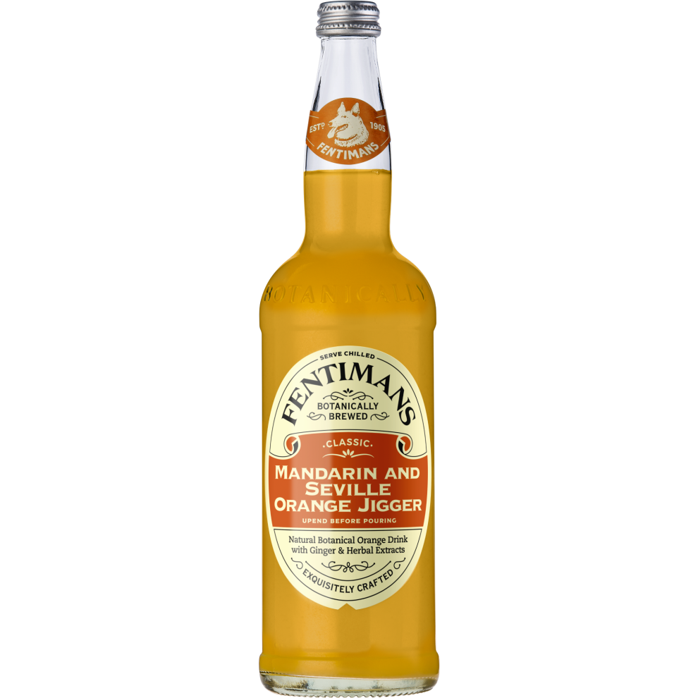 FENTIMANS Mandarin & Seville Orange Jigger 750ml (Pack of 6)