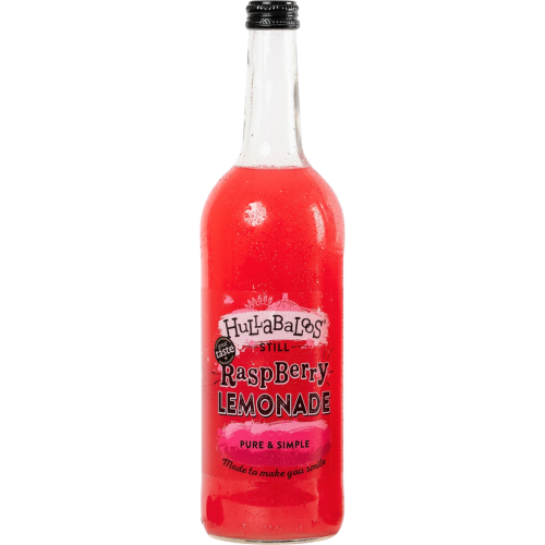 HULLABALOOS Still Raspberry Lemonade 750ml (Pack of 6)