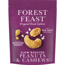 Forest Feast arašidy a kešu s medom a morskou soľou 120 g