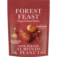 Forest Feast mandle a arašidy s medom a čili 120 g