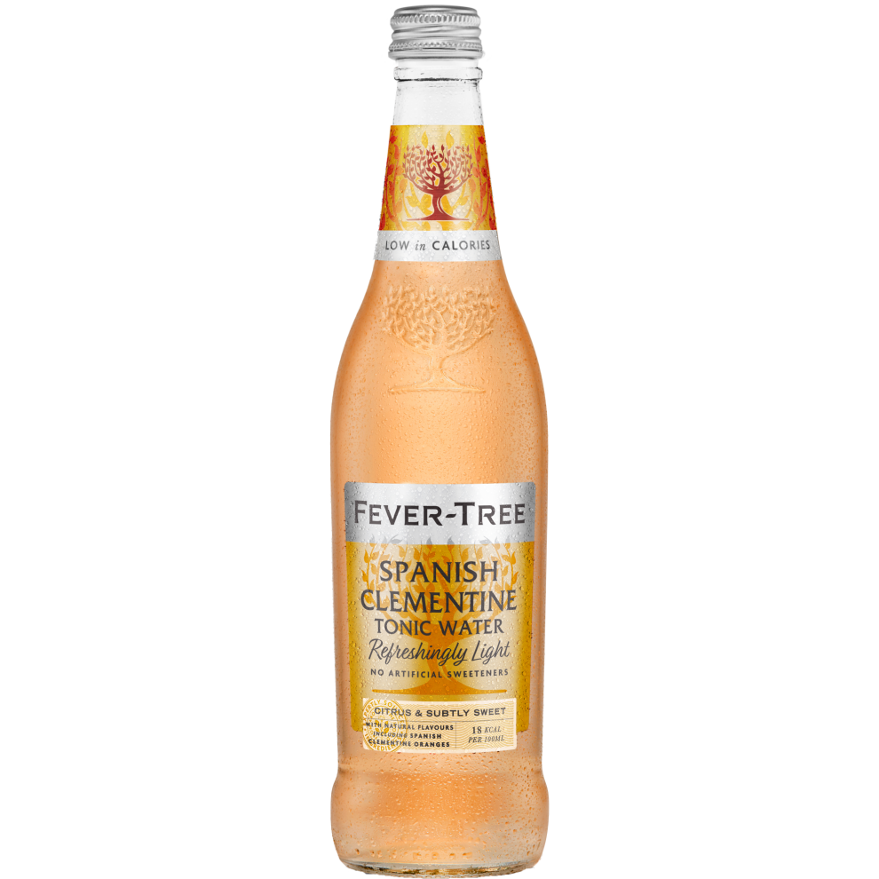 FEVER-TREE Ref. Light Spanish Clementine Tonic Water 500ml (Pack of 8)