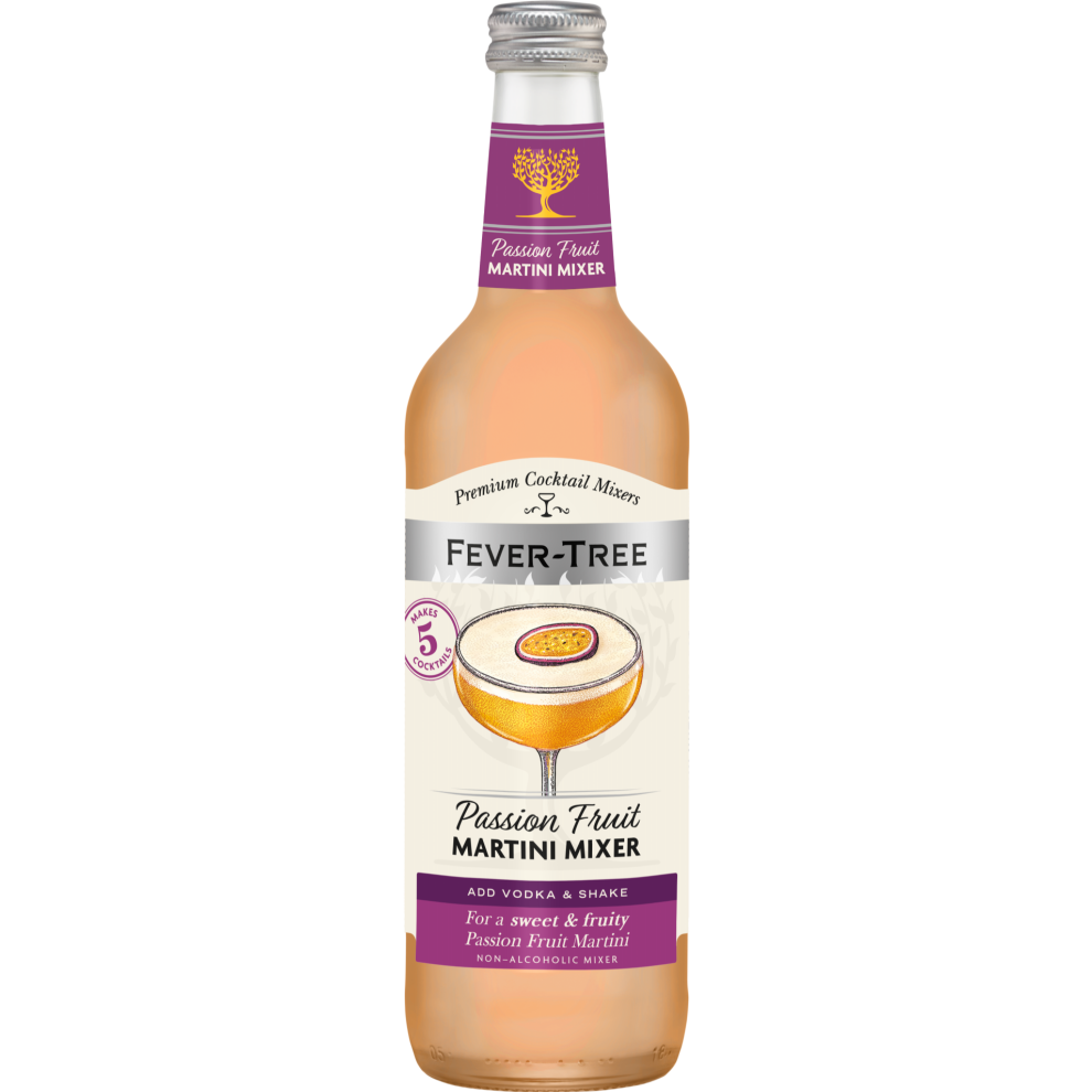 FEVER-TREE Passion Fruit Martini Mixer 500ml (Pack of 8)