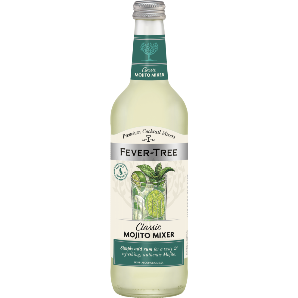 FEVER-TREE Classic Mojito Mixer 500ml (Pack of 8)