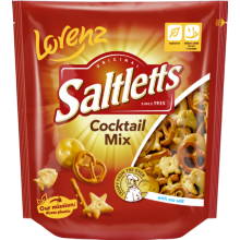 LORENZ Saltletts Cocktail Mix 180g (Pack of 12)