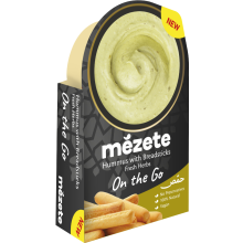 MEZETE On the Go - Herbs Hummus / Bread Sticks 92g (Pack of 6)
