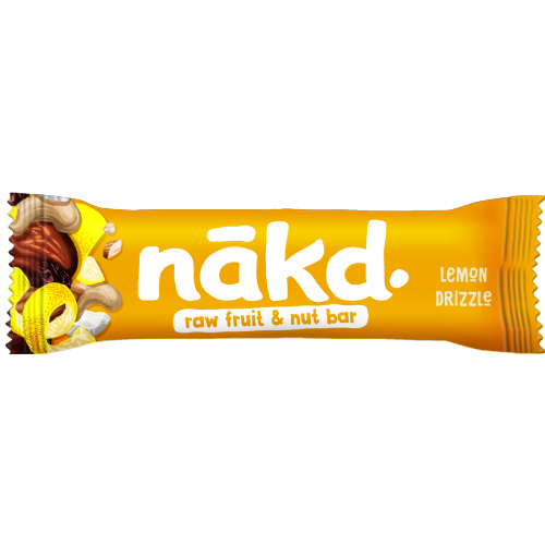 NAKD Lemon Drizzle Bar 35g (Pack of 18)