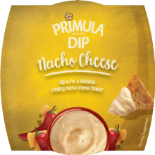 Primula Nacho Cheese Dip 150g (Pack of 6) – Spicy Cheese with Red Chillies & Cayenne, Ideal for Nachos