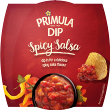 PRIMULA Spicy Salsa Dip 150g (Pack of 6)