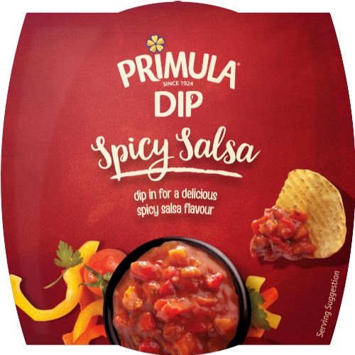 PRIMULA Spicy Salsa Dip 150g (Pack of 6)