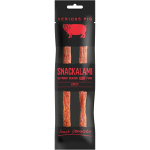 SERIOUS PIG Snackalami - Spicy 30g (Pack of 12)