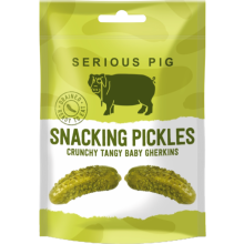 SERIOUS PIG Snacking Pickles 40g (Pack of 24)