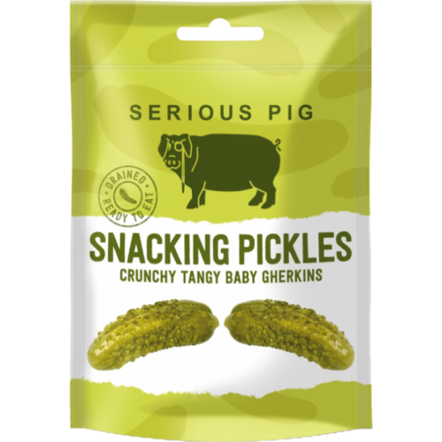 SERIOUS PIG Snacking Pickles 40g (Pack of 24)